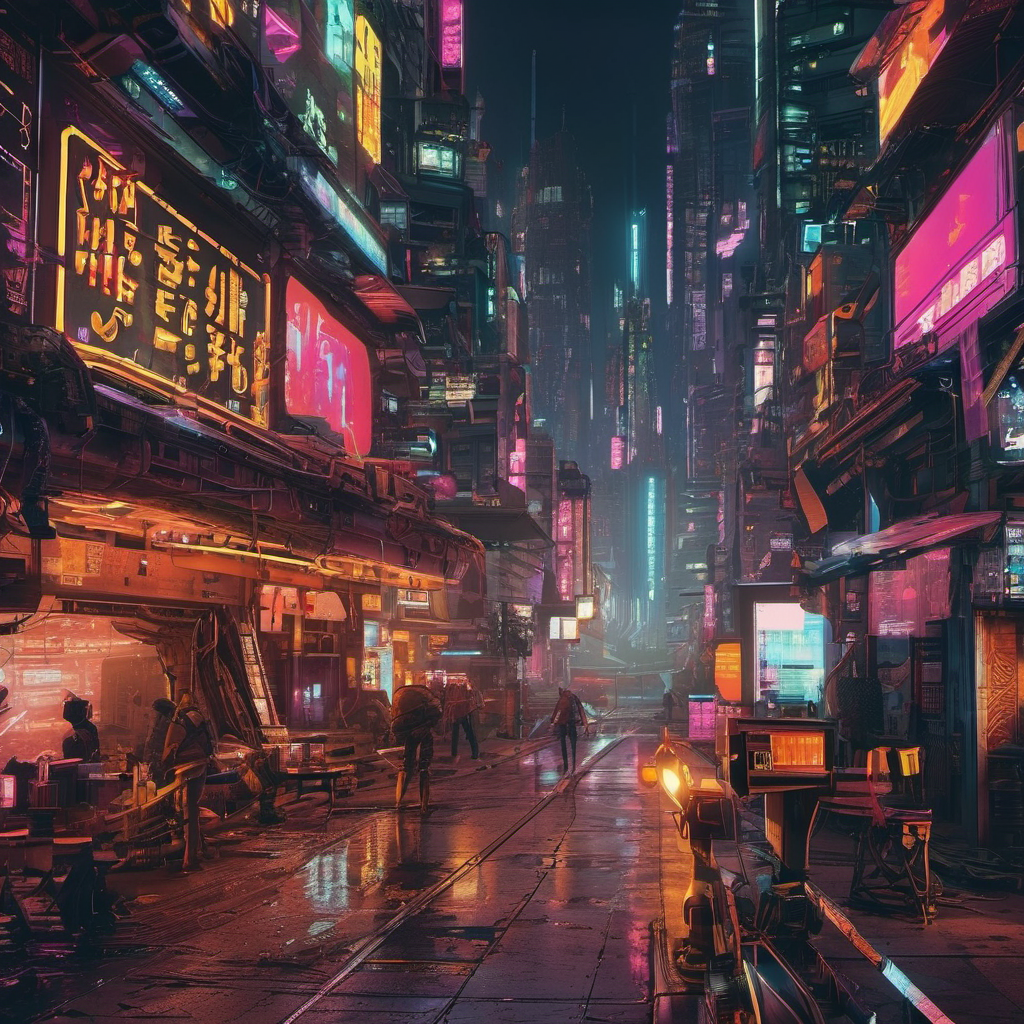 Cyberpunk RPG -Talk with AI character