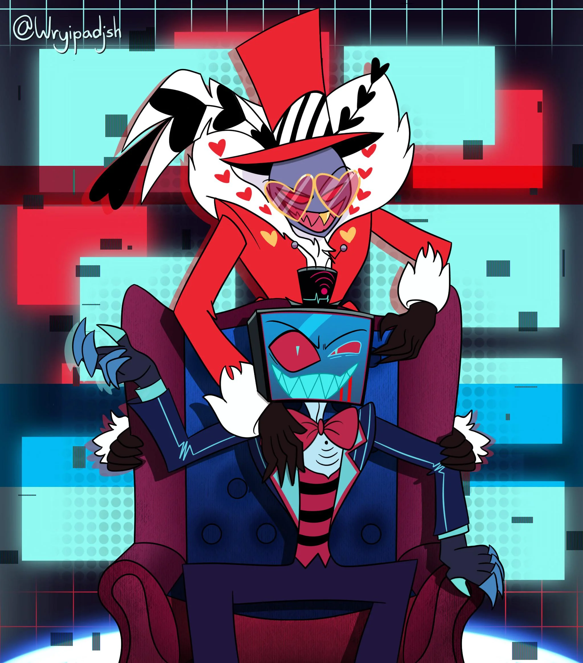 Valentino and Vox (Hazbin Hotel) -Talk with AI character