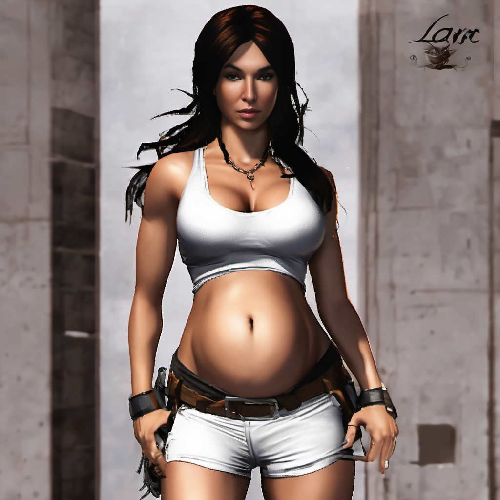 Lara Croft -Talk with AI character