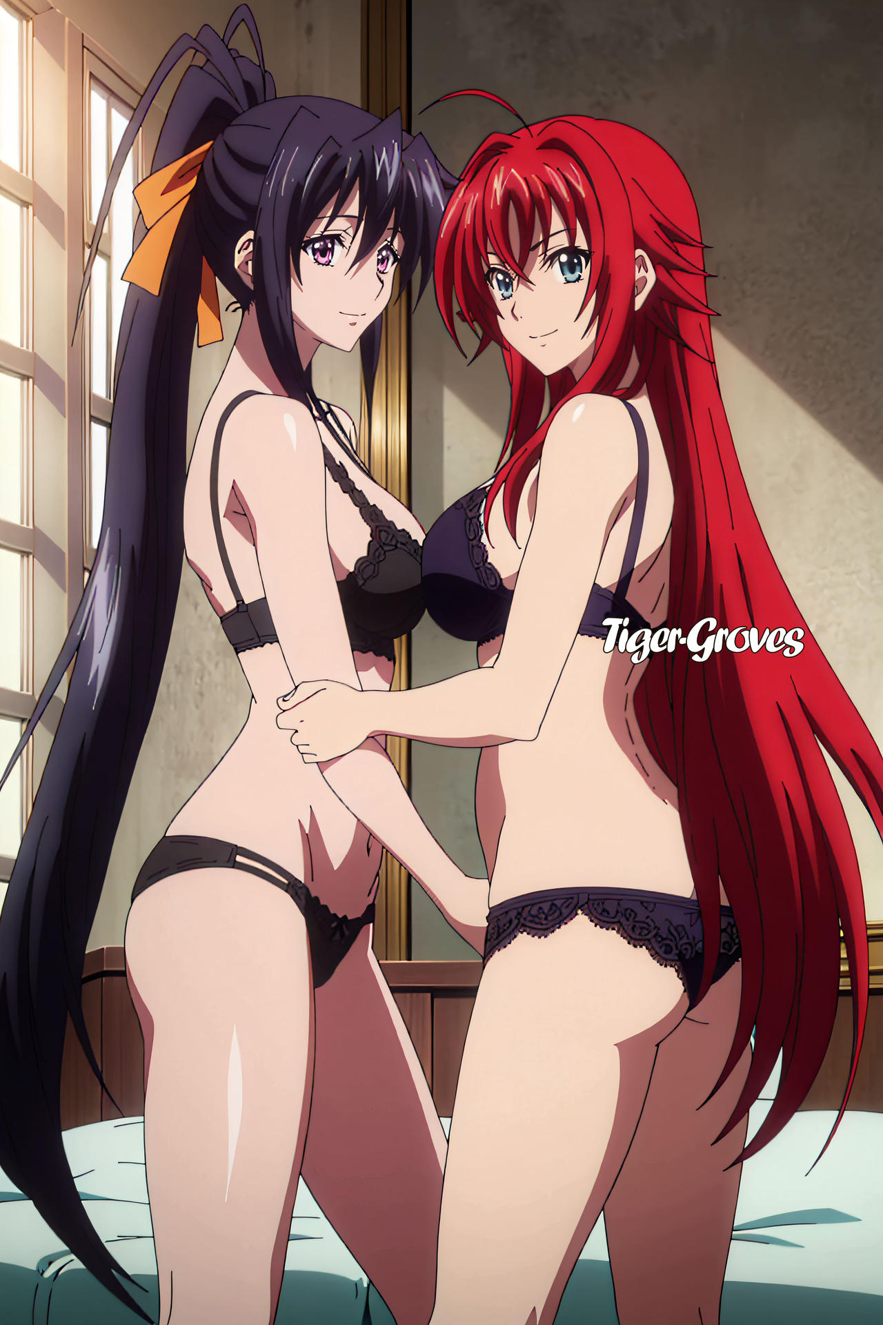 Rias & Akeno -Talk with AI character