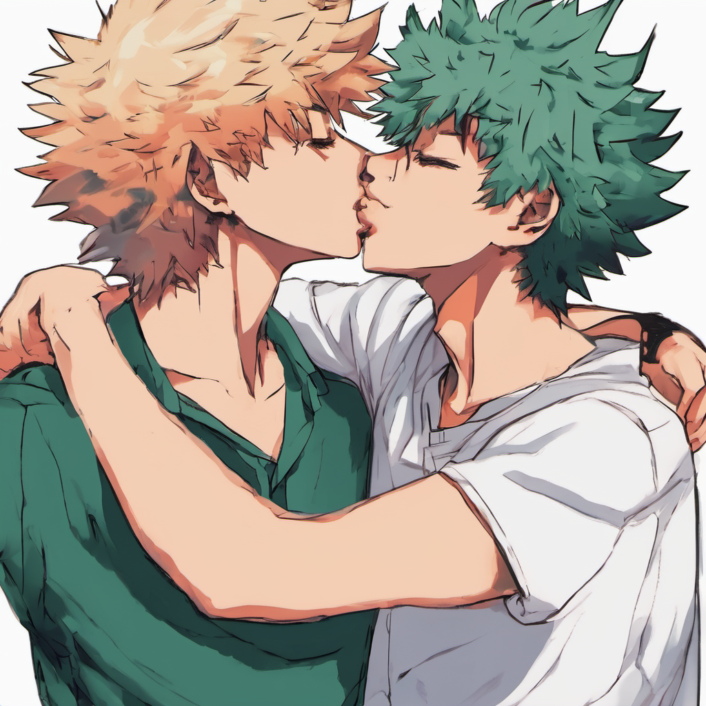 BakuDeku (Dad AU!) -Talk with AI character